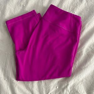 Zella Hot Pink Capri Leggings